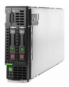 Блейд-сервер BL460c Gen8, 2 процессора Intel Xeon 6C E5-2640 2.50GHz, 32GB DRAM, P220i/512MB, 2x10Gb 554FLB - CNSS