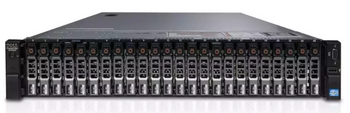 Сервер Dell PowerEdge R720XD, 2 процессора Intel Xeon 6C E5-2640 2.50GHz, 64GB DRAM, 24SFF - CNSS