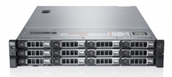 Сервер Dell PowerEdge R720XD, 2 процессора Intel Xeon 10C E5-2680v2 2.80GHz, 64GB DRAM, 12LFF - CNSS