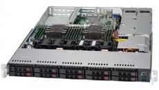 Платформа Supermicro 1U SYS-1029P-WTRT, Два процессора Intel Xeon Scalable, DDR4, 10x2,5" HDD SATA, 2x10GBase-T - CNSS