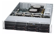 Платформа Supermicro 2U SYS-6029P-TR, Два процессора Intel Xeon Scalable, DDR4, 8x3,5" HDD SATA, 2x1000Base-T - CNSS