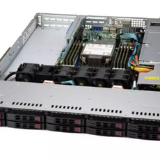 Платформа Supermicro 1U SYS-110P-WTR, До одного процессора Intel Xeon Scalable, DDR4, 10x2,5" HDD SATA, 2x10GBase-T - CNSS