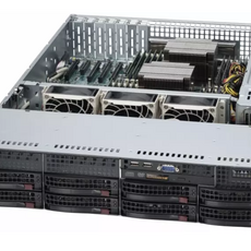 Платформа Supermicro 2U SYS-6029P-TR, Два процессора Intel Xeon Scalable, DDR4, 8x3,5" HDD SATA, 2x1000Base-T - CNSS