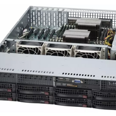 Платформа Supermicro 2U SYS-6029P-TRT, Два процессора Intel Xeon Scalable, DDR4, 8x3,5" HDD SATA, 2x10GBase-T - CNSS