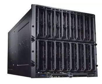 Шасси Dell PowerEdge M1000e, скомплектованное (1xiKVM, 2xCMC, 6xPS, 9xFan) - CNSS