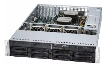Платформа Supermicro 2U SYS-6029P-TR, Два процессора Intel Xeon Scalable, DDR4, 8x3,5" HDD SATA, 2x1000Base-T - CNSS